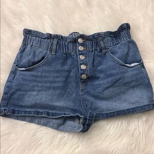 Wild Fable Button-Up Blue Jean Shorts